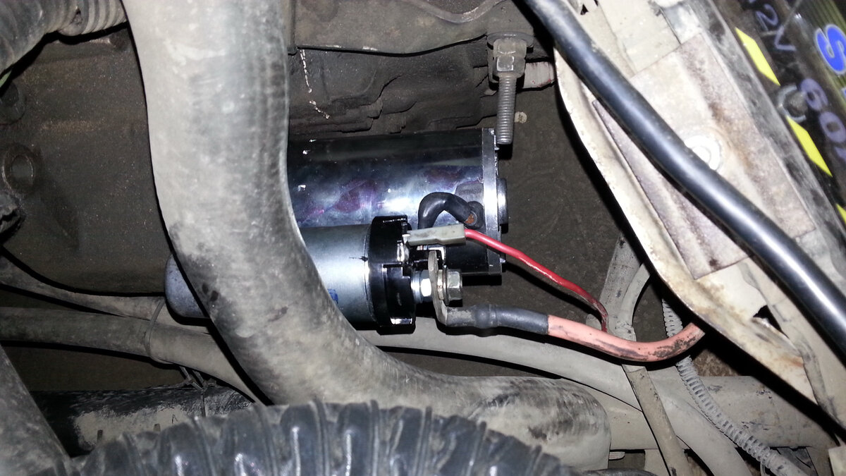 Греется плюсовой провод на стартере при заводке