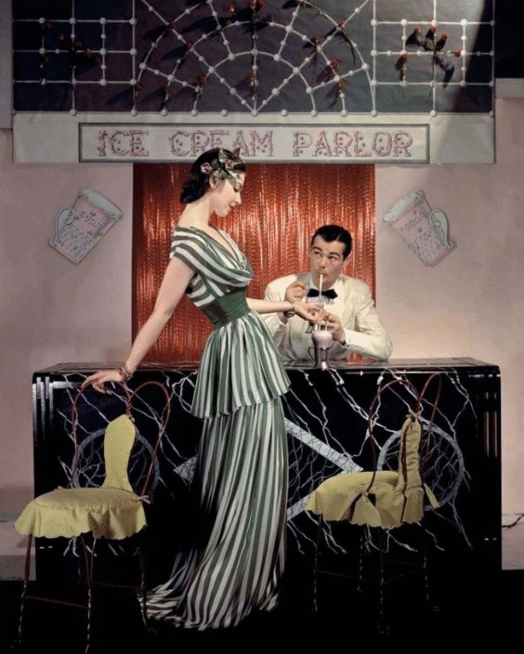 Гламурные 40-е в цвете и отличном качестве 