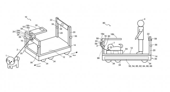Toyota придумала робота для выгула собак Технологии