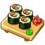 Еда для виртуального питомца: суши-роллы