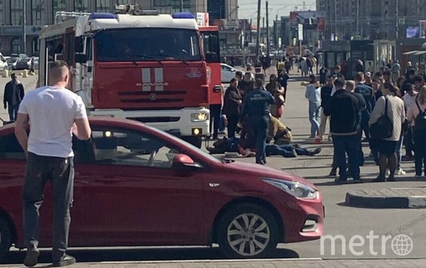 В Петербурге у ТРК «Сити Молл» водители рассорились до стрельбы