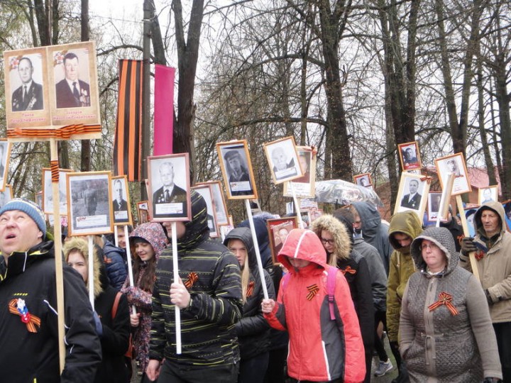 День Победы в северном Подмосковье, г.Талдом