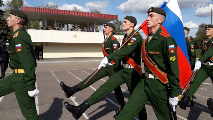 Кремлевские курсанты показали, что такое «неказенный патриотизм»