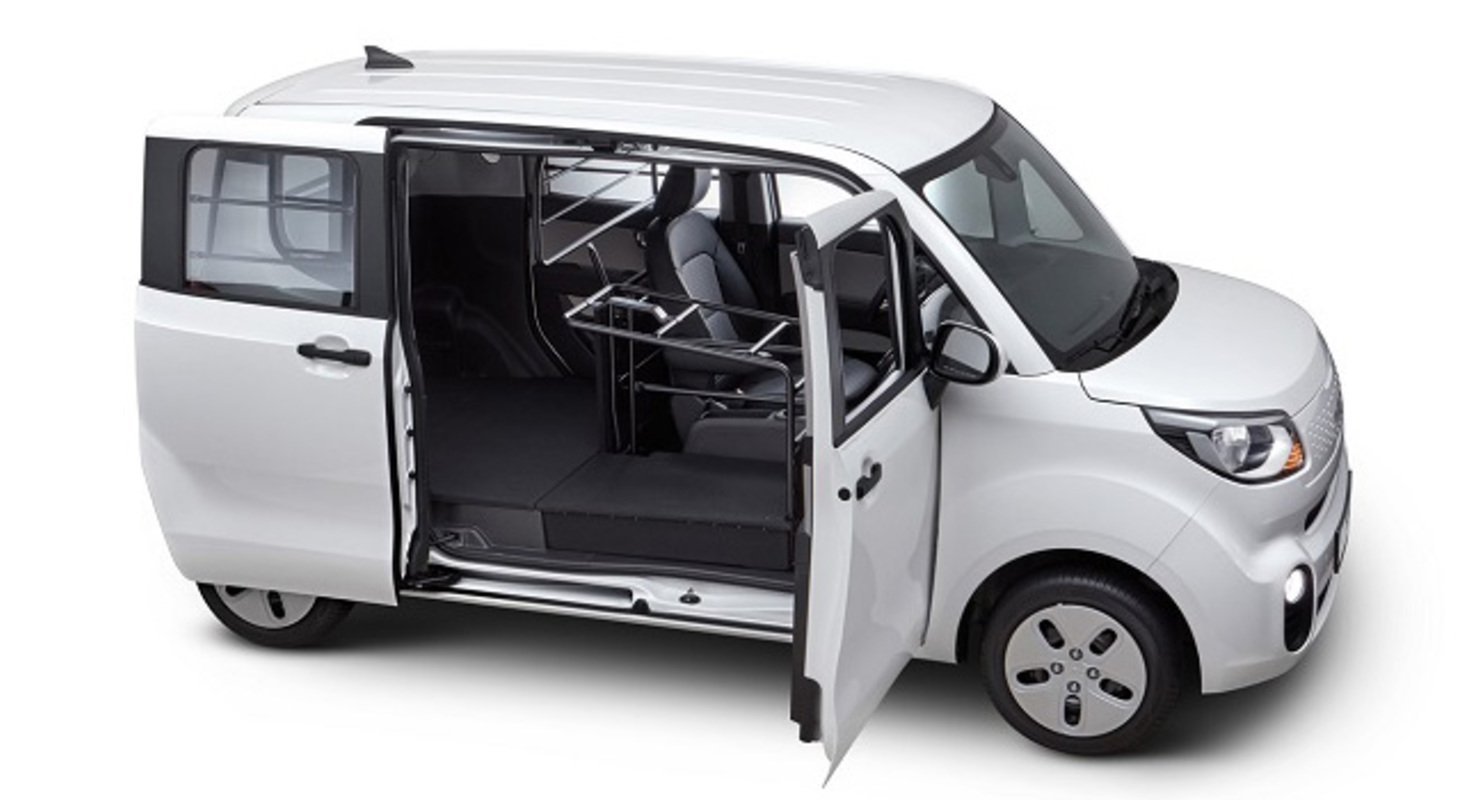 Микровэн Kia Ray обрёл новую версию: теперь одноместный фургон