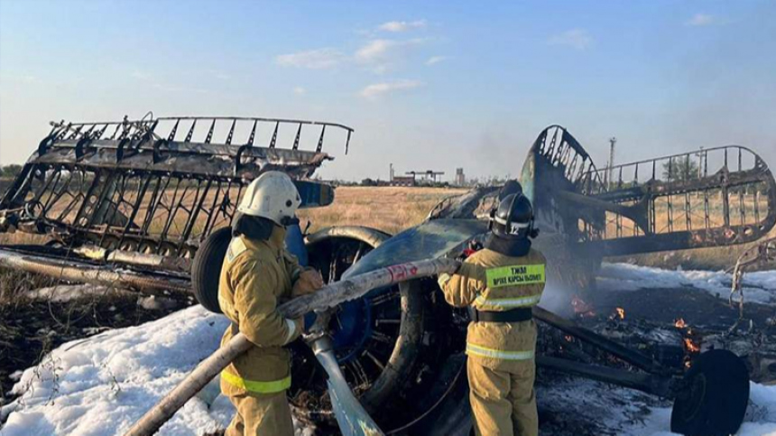 Самолет Ан-2 потерпел крушение в Казахстане