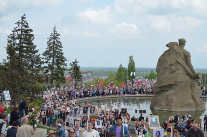 Бессмертный полк в городе-герое Волгограде