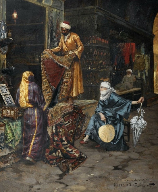Мастер восточных сюжетов Rudolf, Эрнст, австрийского, Париж, Рудольфа, Рудольф, Ernst, художник, Востоку, Эрнста, Ближнему,   Восточные, большим, работы, экспонировал, успехом, Совершил, путешествий, несколько, выставках