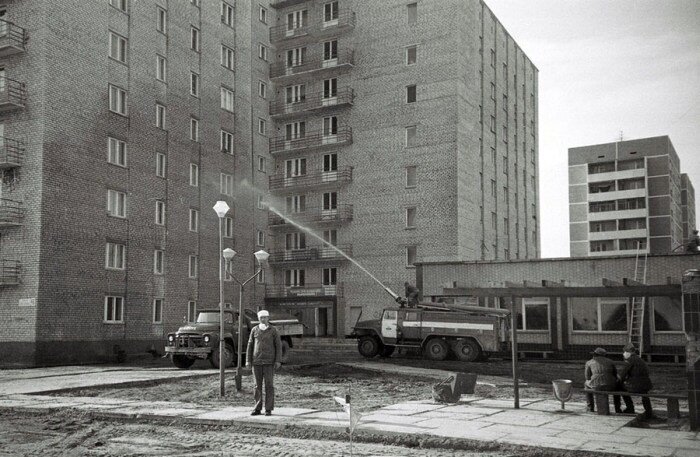 Дезактивация Припяти в фотографиях