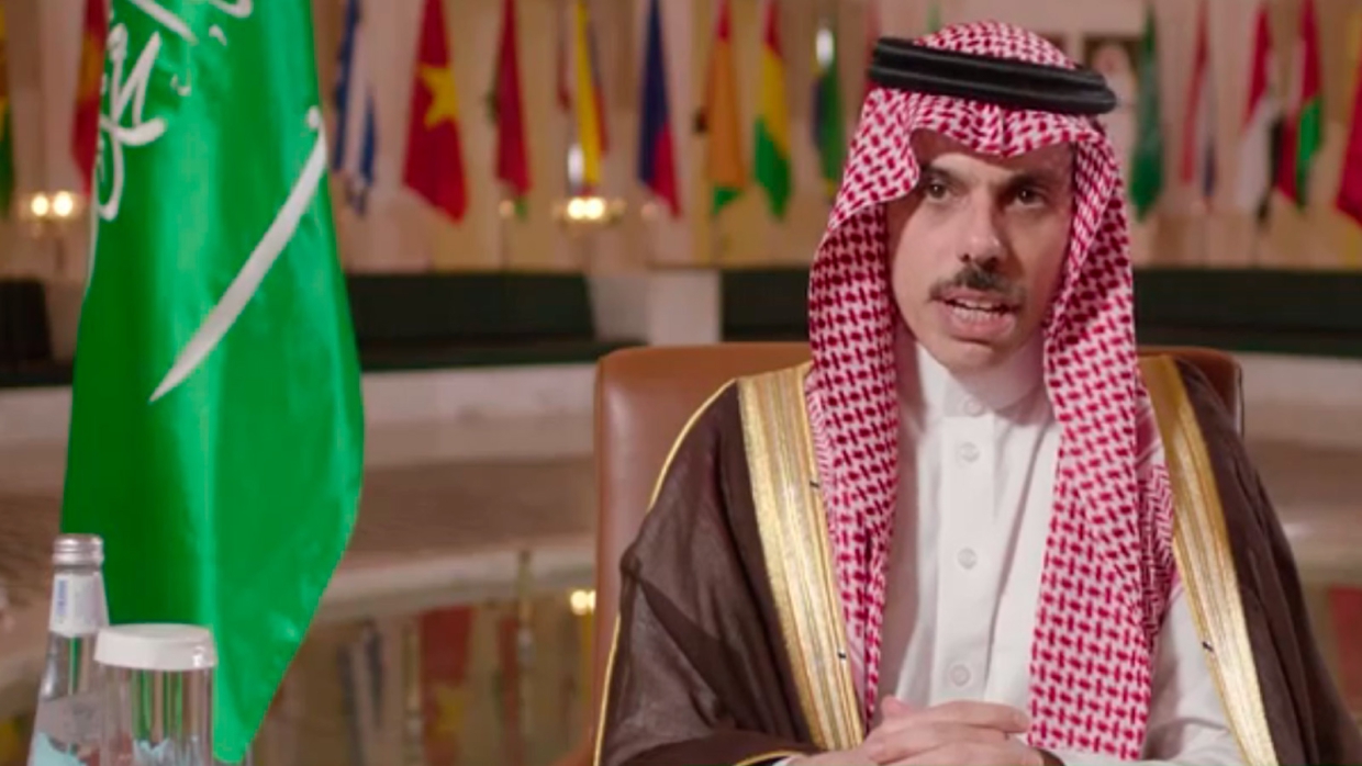 Министр иностранных дел Саудовской Аравии принц Фейсал бин Фархан