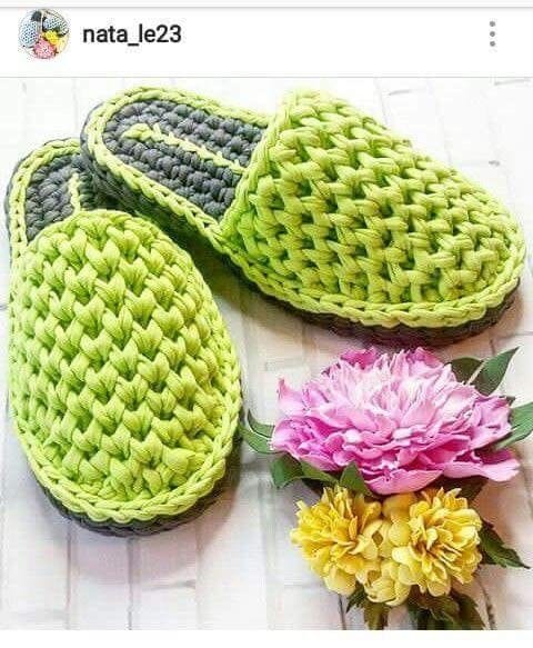 Уютные вязаные тапочки для дома вяжем за один вечер Уютные вязаные тапочки для дома вяжем за один вечер вязаные тапочки,рукоделие,своими руками