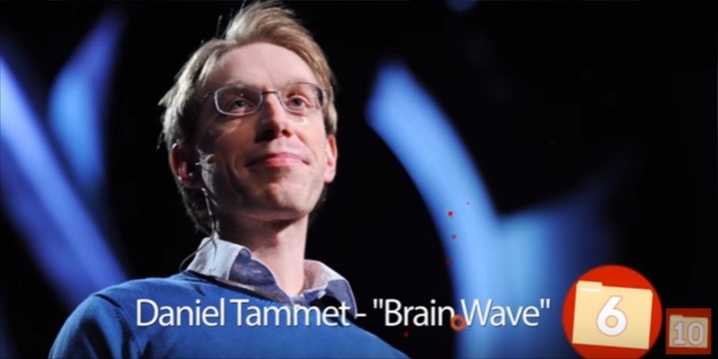 6. Даниэль Таммет — мозг-компьютер 10 людей со сверхспособностями., сверхспособности, топ