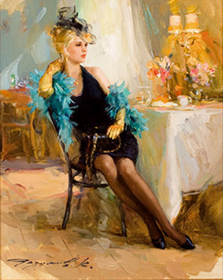 Женщина-мечта в картинах Константина Разумова разумов константин