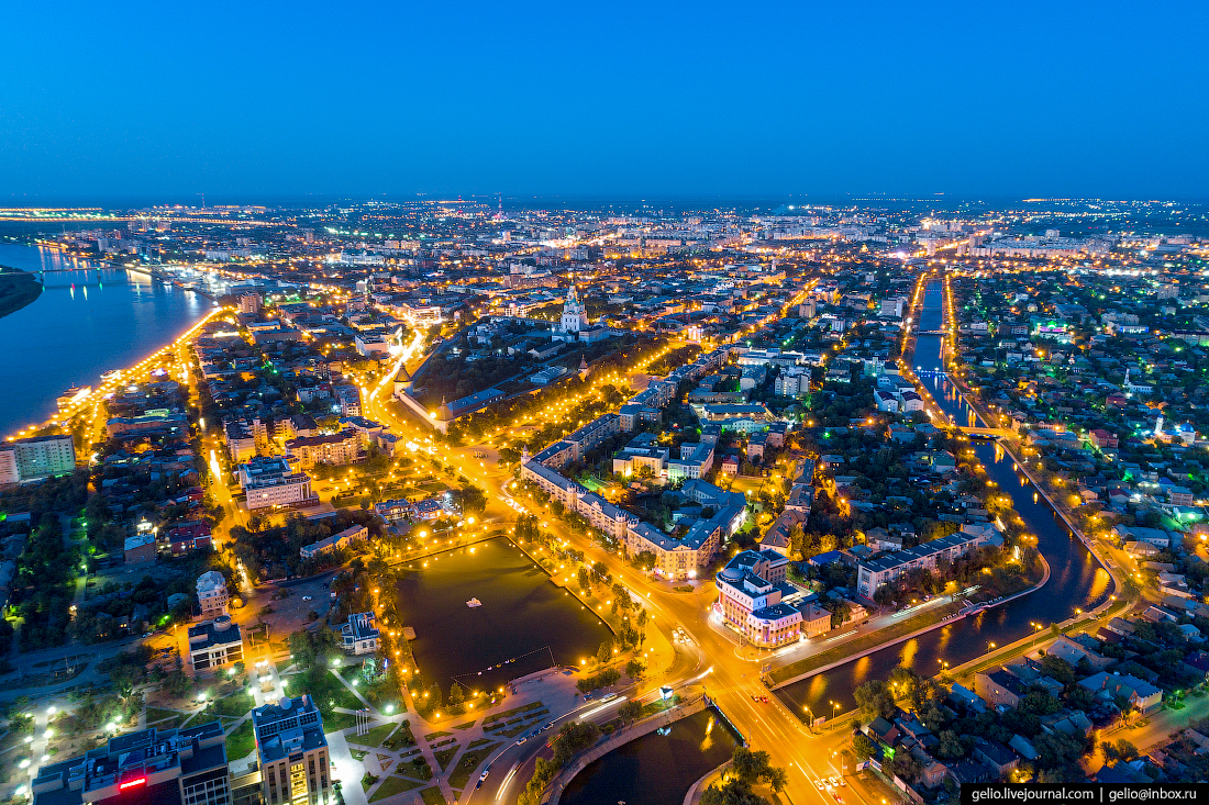 Астрахань с высоты — каспийские ворота России Астрахань с высоты — каспийские ворота России