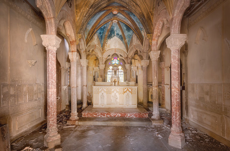 Монастырская часовня во Франции заброшенные храмы, истории, ото