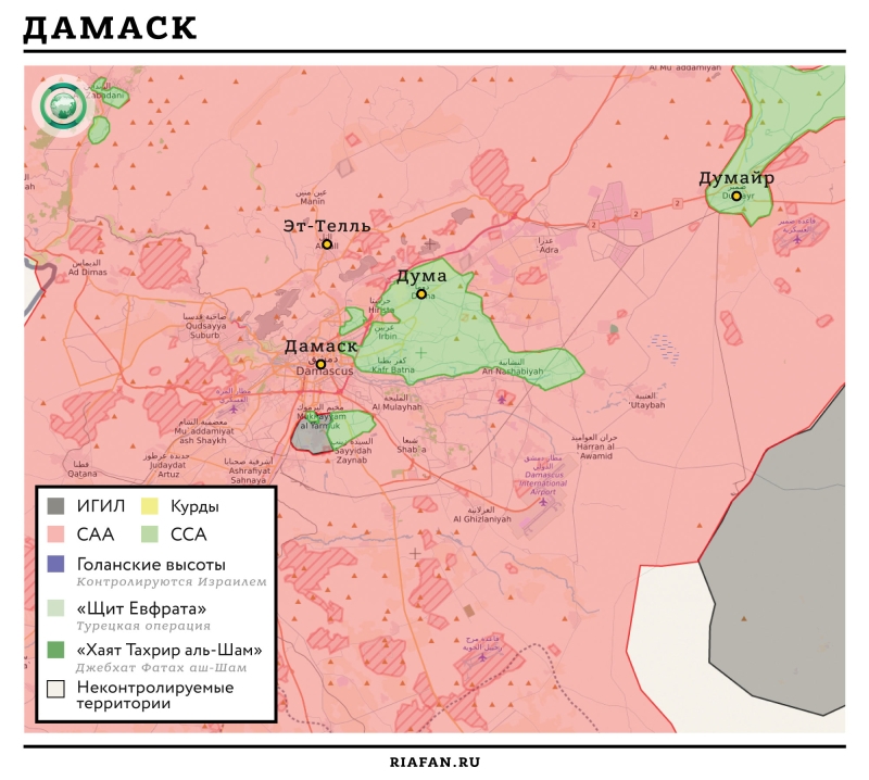 Обзор карты сирии сегодня. Районы Дамаска. Карта Сирии провинция Дамаск. Восточная Гута Сирия на карте. Бои в Восточной Гуте (февраль - апрель 2018).