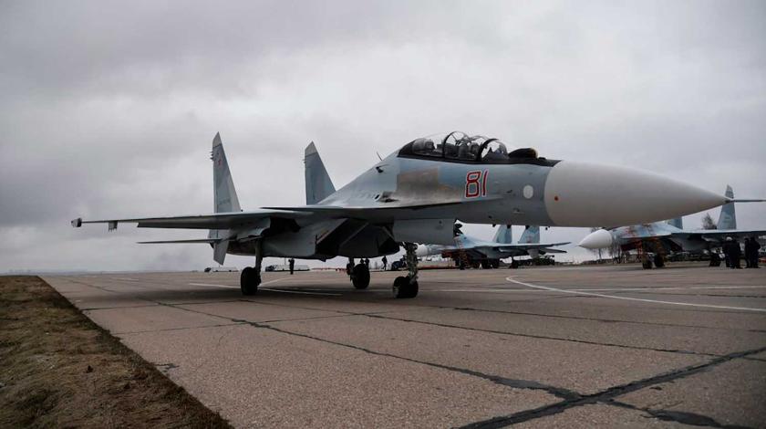 Российский Су-30 проследил за секретной операцией НАТО над Черным морем