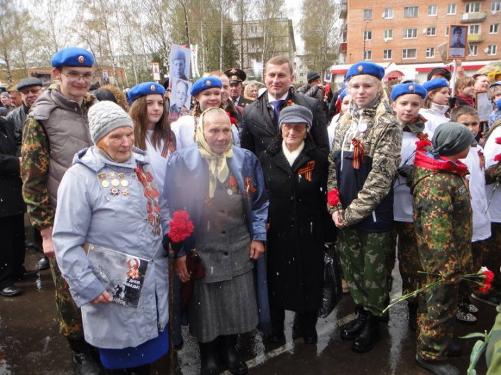 День Победы в северном Подмосковье, г.Талдом