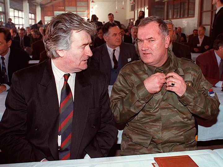 Ратко Младич и Радован Караджич Фото: GLOBAL LOOK PRESS