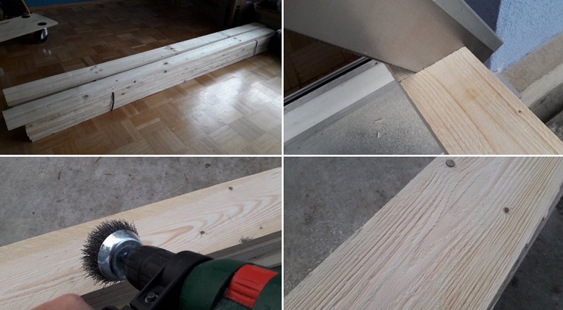 маленькая комната с большой кроватью