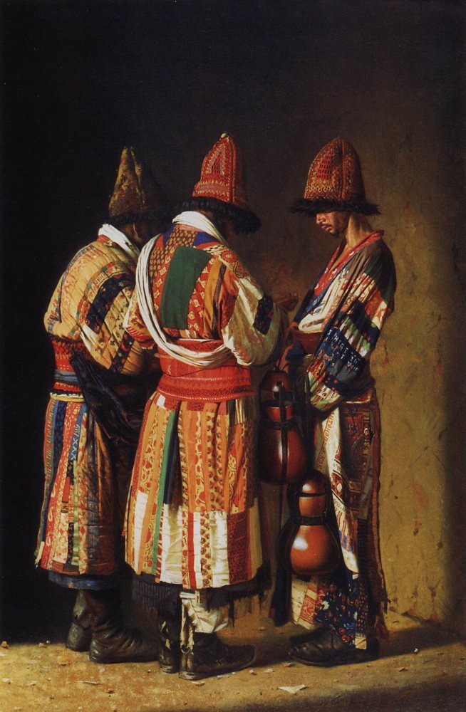 Дервиши в праздничных нарядах, 1870 Верещагин, интересное, искусство, серия постов, скульпторы, художники