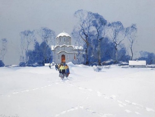 Художник Степан Колесников . Русский и сербский 