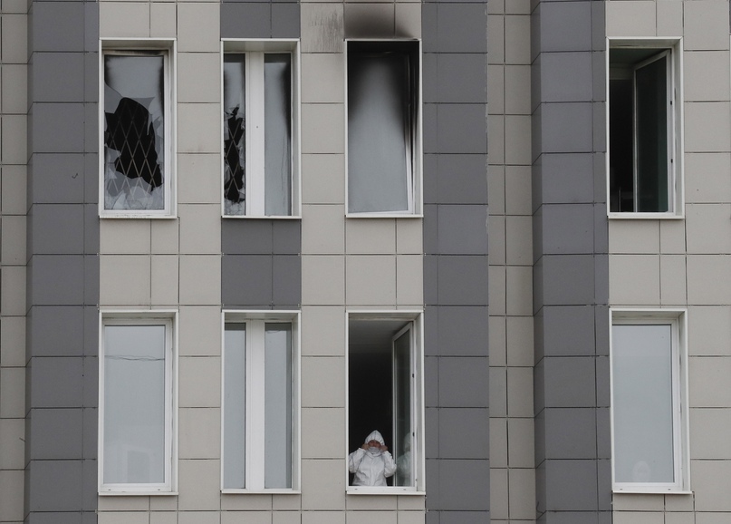 ПОСЛЕ ПОЖАРА ПОСЛЕ ПОЖАРА коронавирус,медицина,питер,россияне