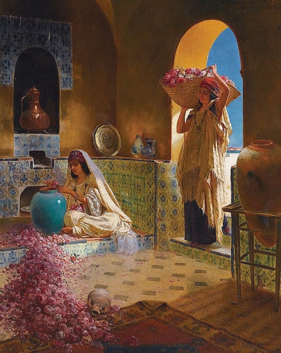 Мастер восточных сюжетов Rudolf, Эрнст, австрийского, Париж, Рудольфа, Рудольф, Ernst, художник, Востоку, Эрнста, Ближнему,   Восточные, большим, работы, экспонировал, успехом, Совершил, путешествий, несколько, выставках