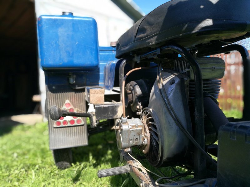 Трехколесный грузовой мотороллер Трехколесный грузовой мотороллер