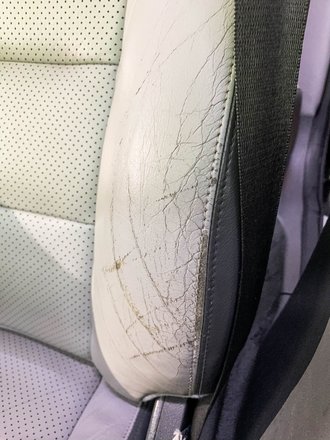 Старый кожаный салон. Восстановить или перешить? Старый кожаный салон. Восстановить или перешить? авто и мото,автосамоделки