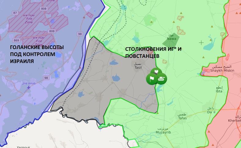 Карта обстрелов израиля онлайн