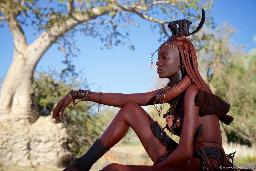 Первые красавицы Африки — женщины народа химба Первые красавицы Африки — женщины народа химба женщины