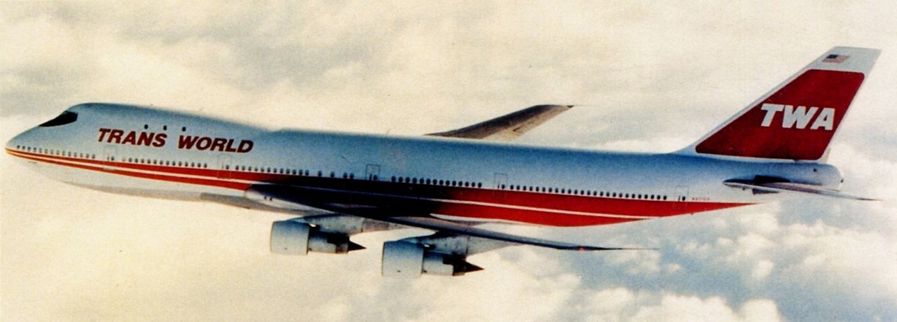    25  TWA Boeing-747