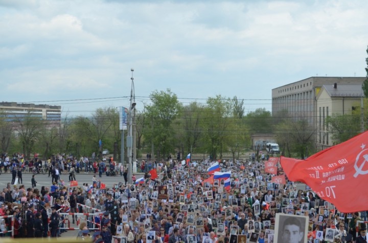 Бессмертный полк в городе-герое Волгограде