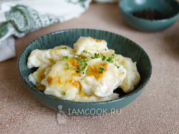 Вареники с творогом в духовке, рецепт с фото