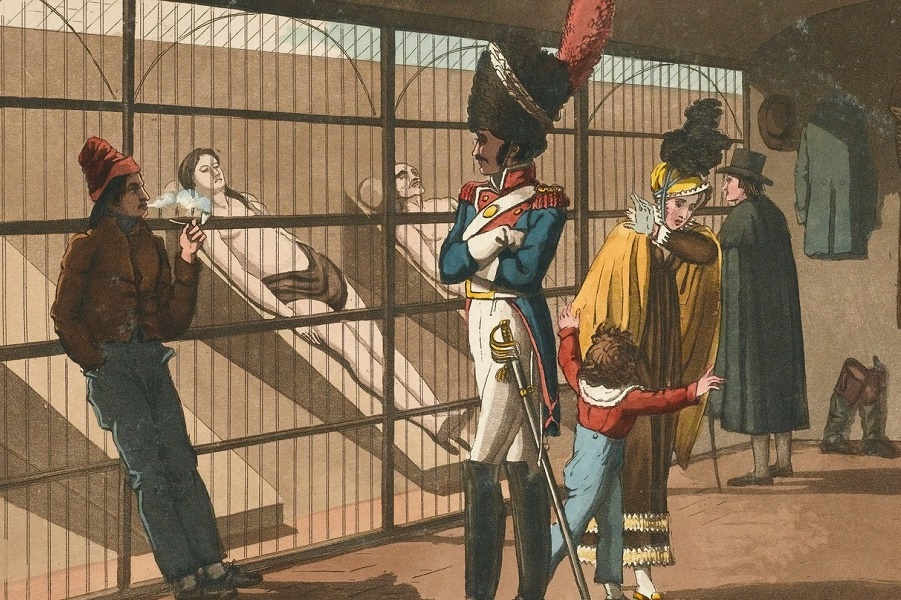 Когда парижане тусовались в морге для развлечения