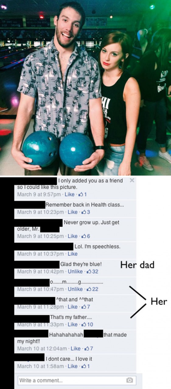 My Friend And His Girlfriend Took A Funny Picture, Then Her Dad Made It Epic