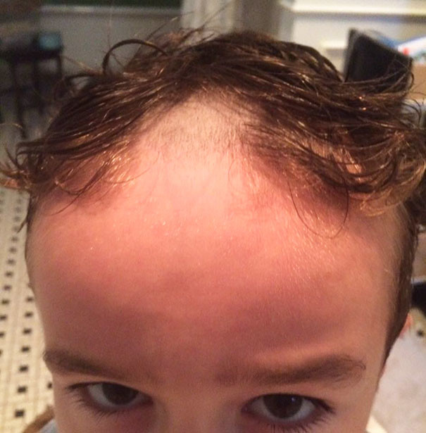 Когда пятилетний ребенок находит папин триммер для бороды дети, парикмахерская, смешно, стрижка