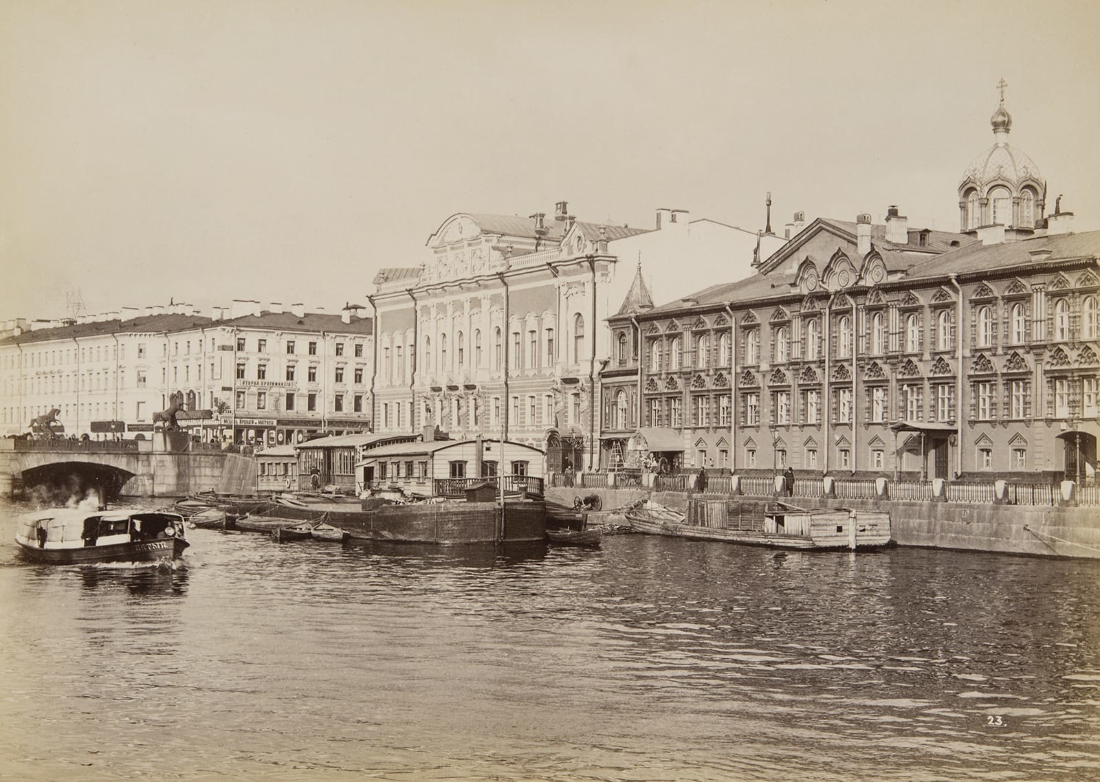Река Фонтанка 19 век