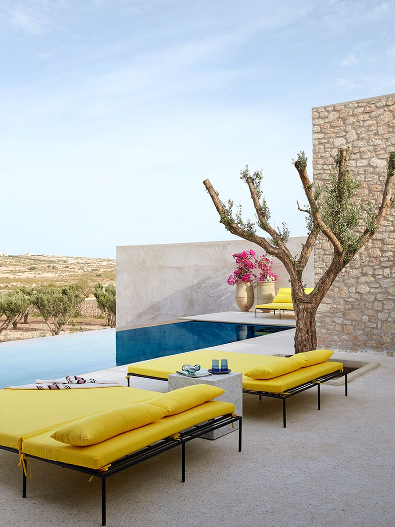 Райская вилла в пустыне Марокко Райская вилла в пустыне Марокко бассейн