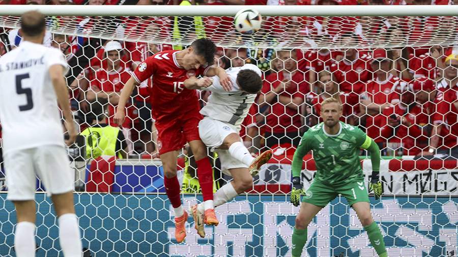 Сборные Словении и Дании сыграли вничью в стартовом туре Евро-2024