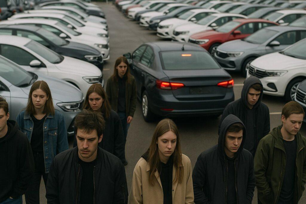 Россияне потеряли интерес к покупке новых легковых машин