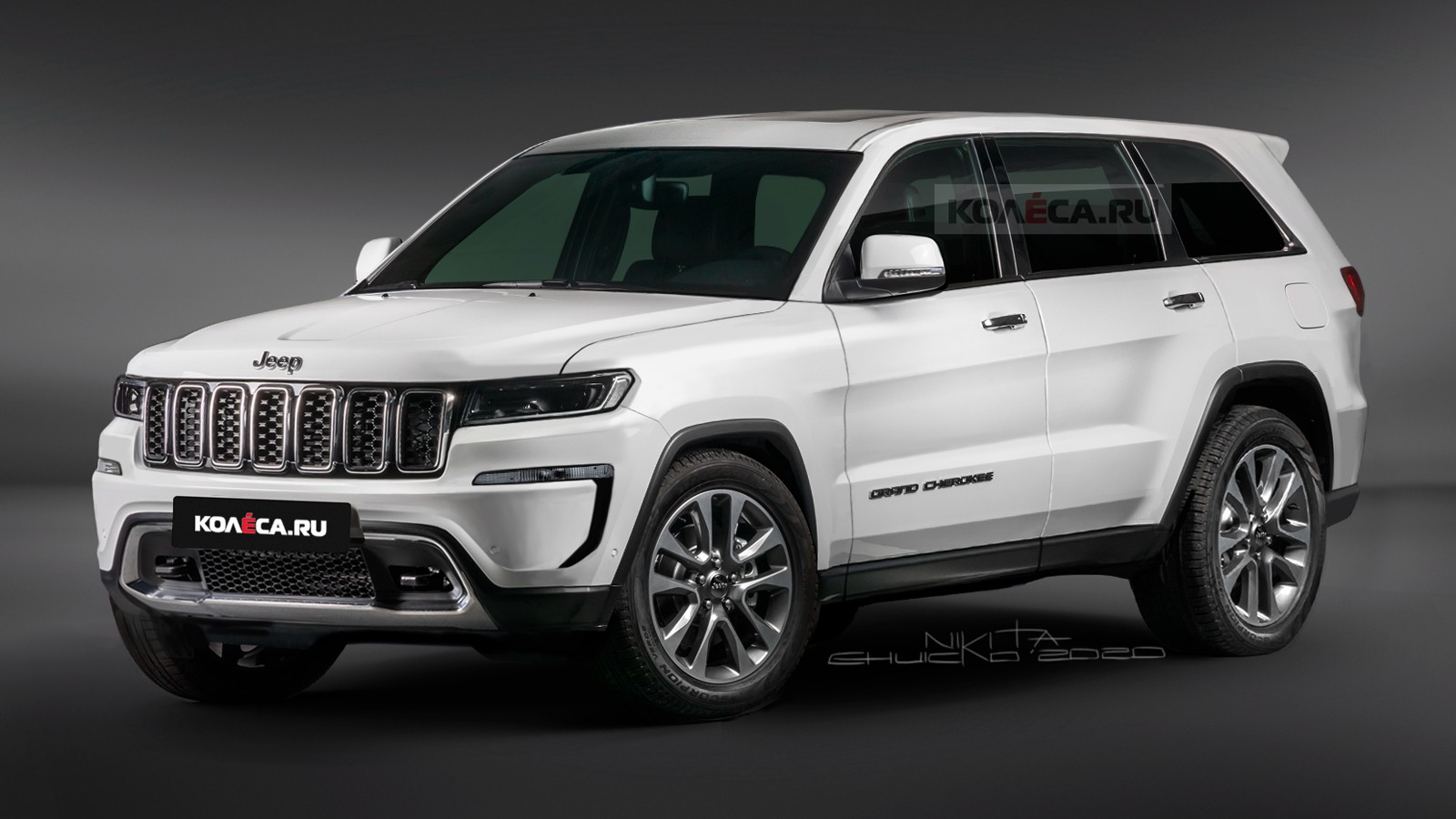 Новый Jeep Grand Cherokee: первые изображения