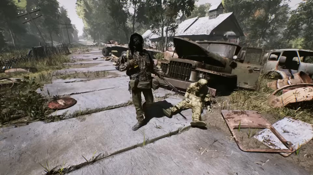 Ужасы Чернобыля из S.T.A.L.K.E.R. 2 показали в новом геймплее Chernobylite с Черным Сталкером Ужасы Чернобыля из S.T.A.L.K.E.R. 2 показали в новом геймплее Chernobylite с Черным Сталкером action, игры, шутеры, s.t.a.l.k.e.r. 2