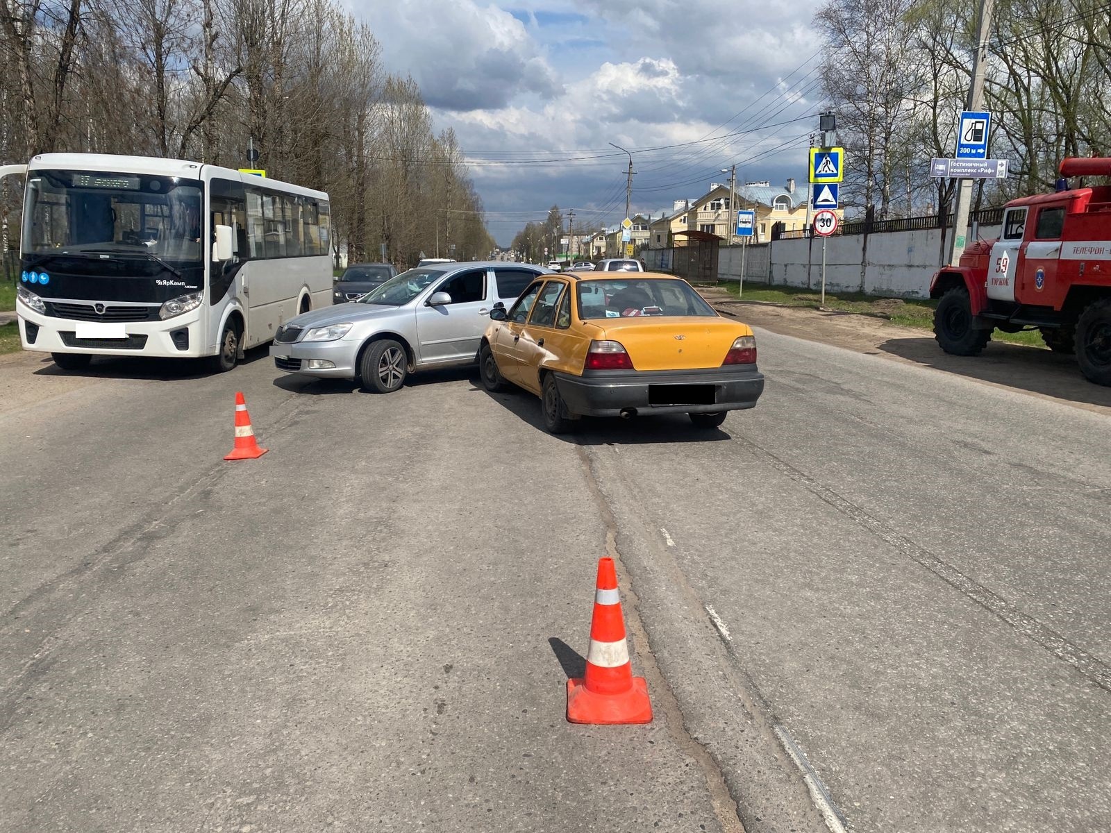 В Тверской области в ДТП пострадал пассажир Шкоды
