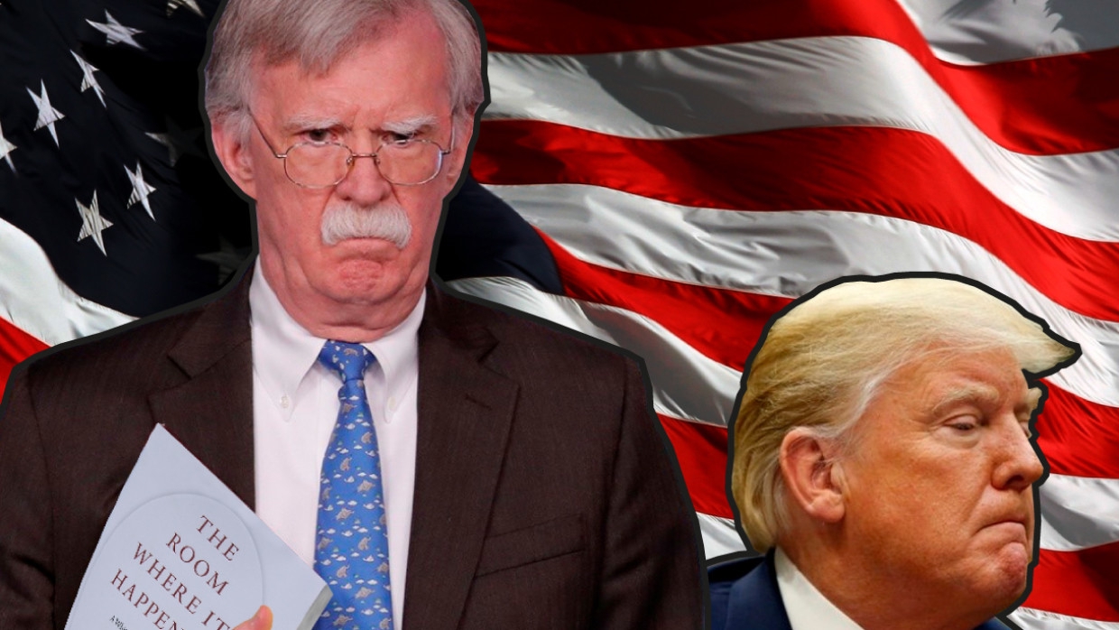 Трамп в шутку желал умереть от COVID-19 своему экс-помощнику Болтону