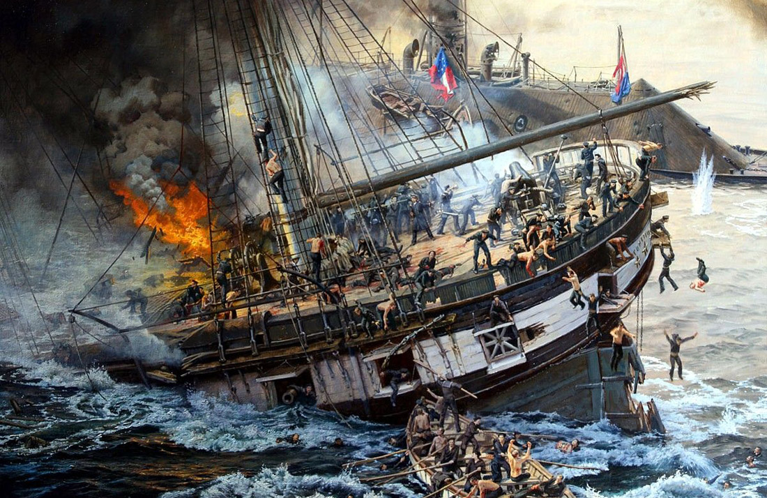 Прощальный салют американской "Вирджинии" Прощальный салют американской "Вирджинии" история,США