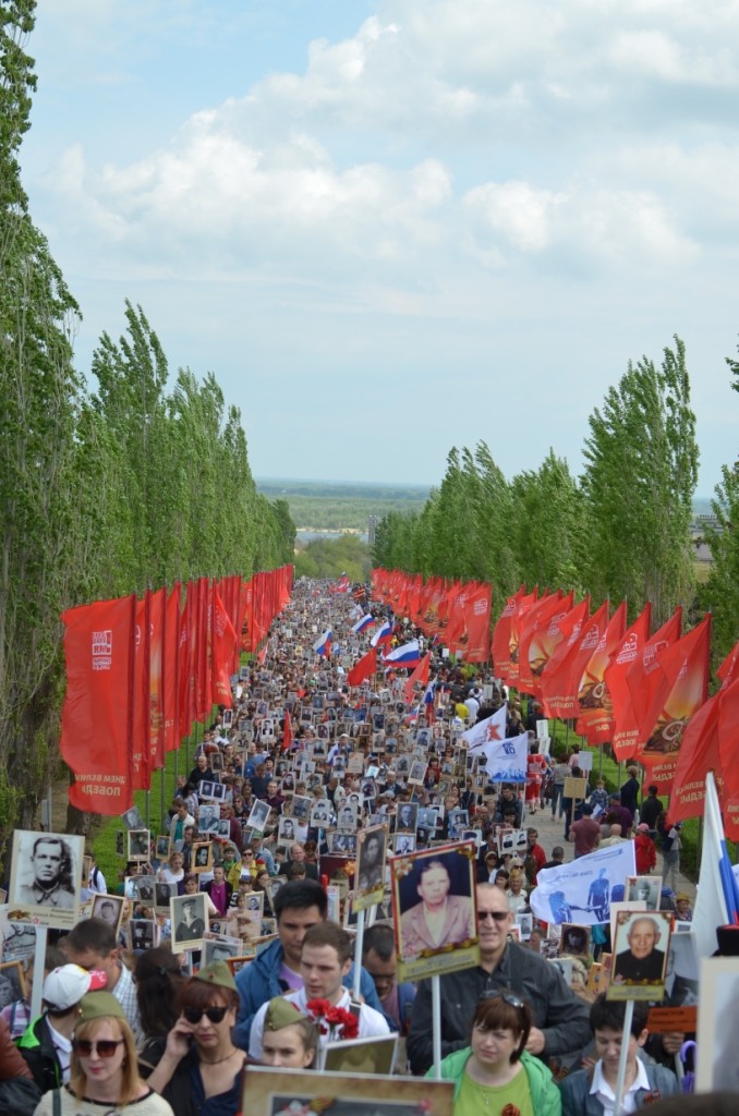 Бессмертный полк в городе-герое Волгограде