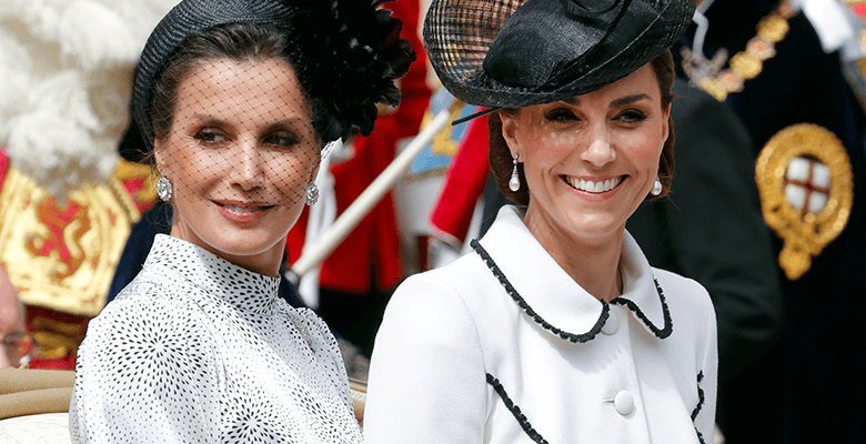 Герцогиню Кэтрин критикуют за неуважение к королеве Летиции