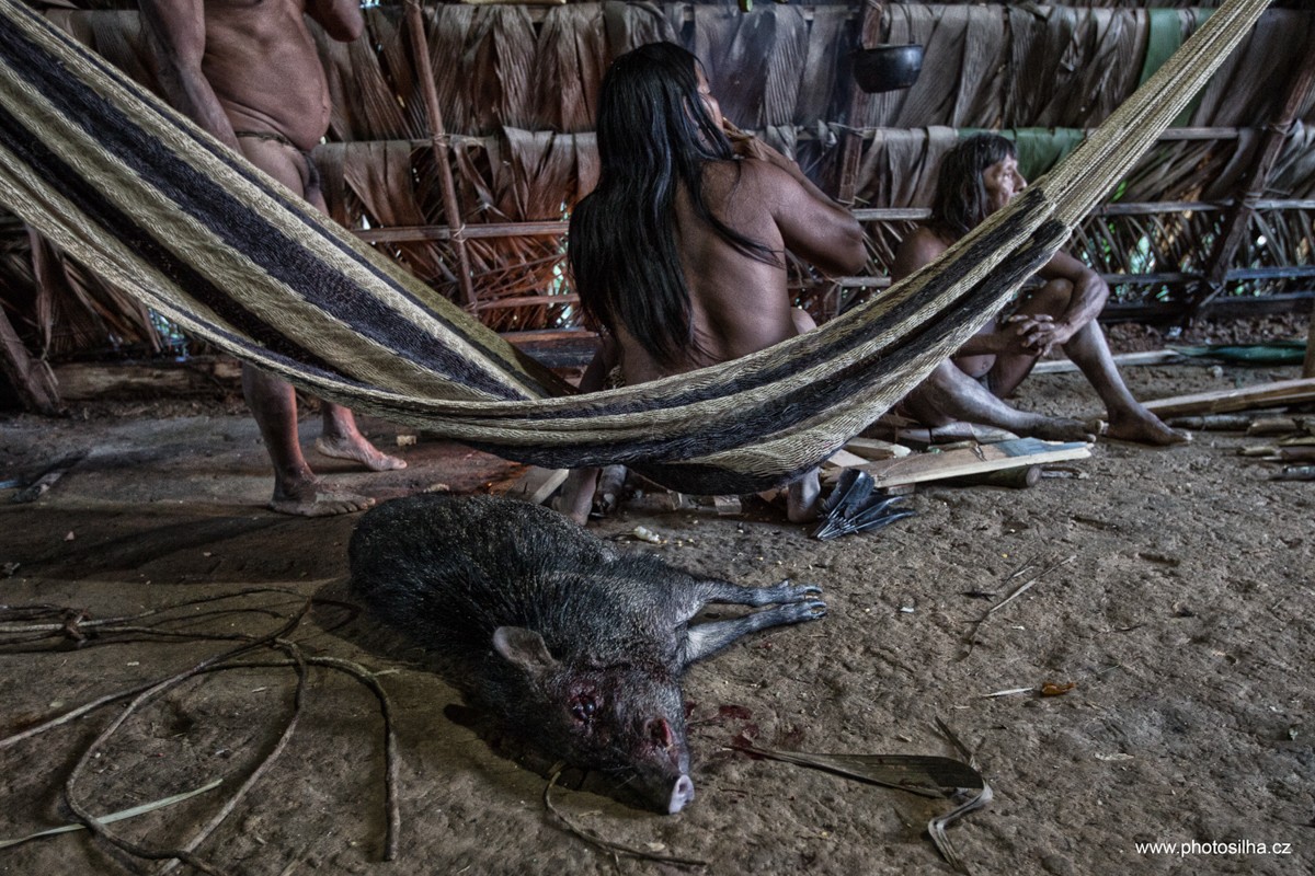 Редкие фотографии амазонского племени Хуаорани Редкие фотографии амазонского племени Хуаорани