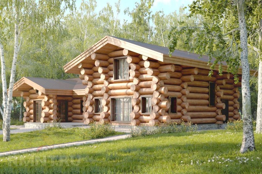 Проекты рубленных домов из бревна